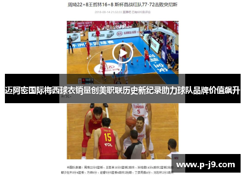 迈阿密国际梅西球衣销量创美职联历史新纪录助力球队品牌价值飙升